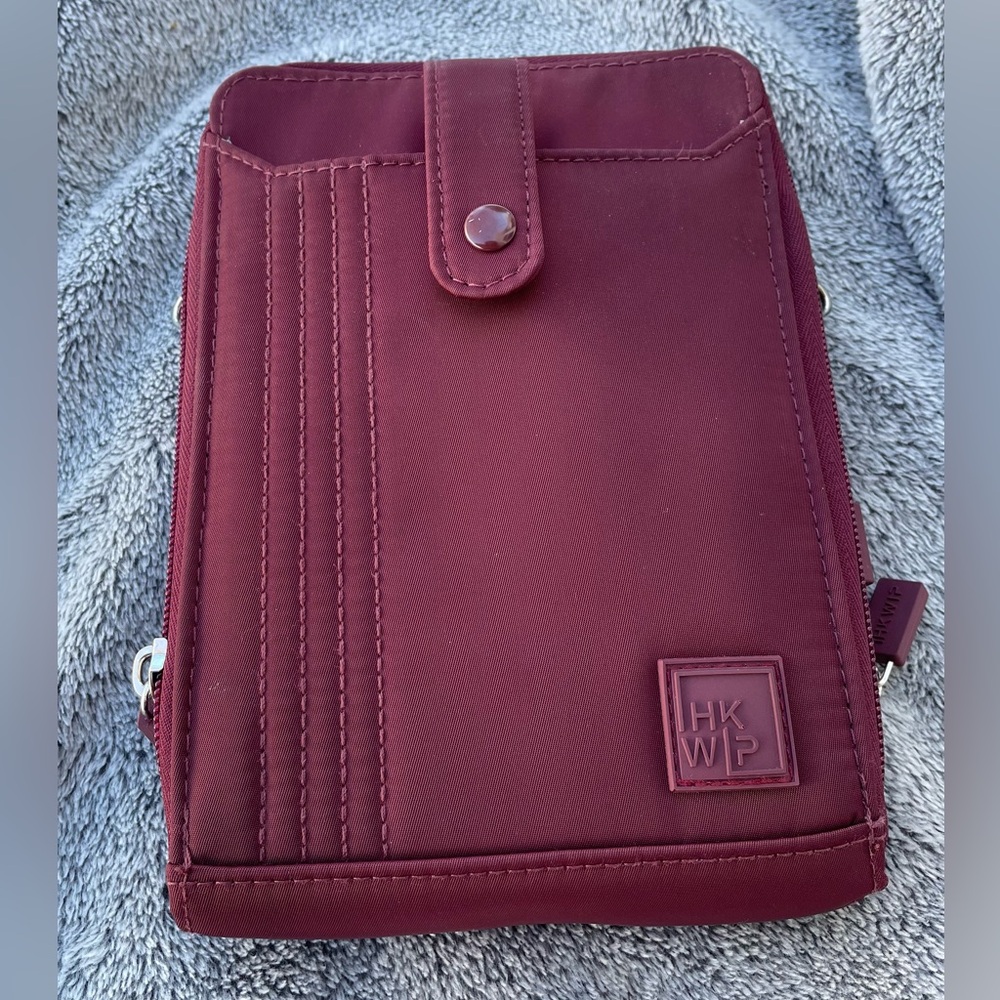 IHKWIP North/South RFID Wallet Crossbody With  Card Case